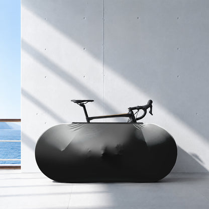 Ghost Black Bicycle Wheels Cover