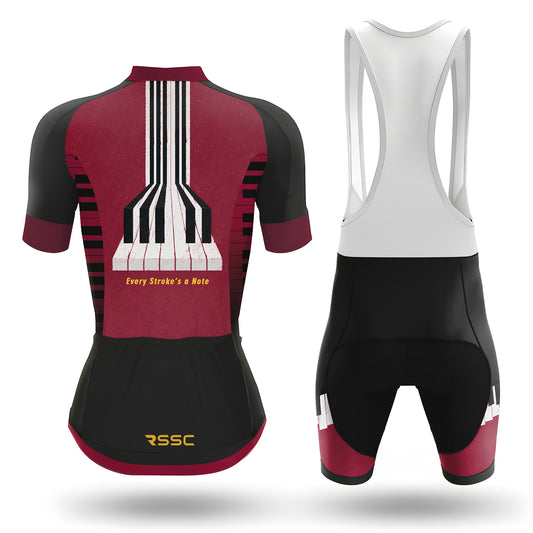 Pedal to the Beat Women's Short Sleeve Cycling Kit