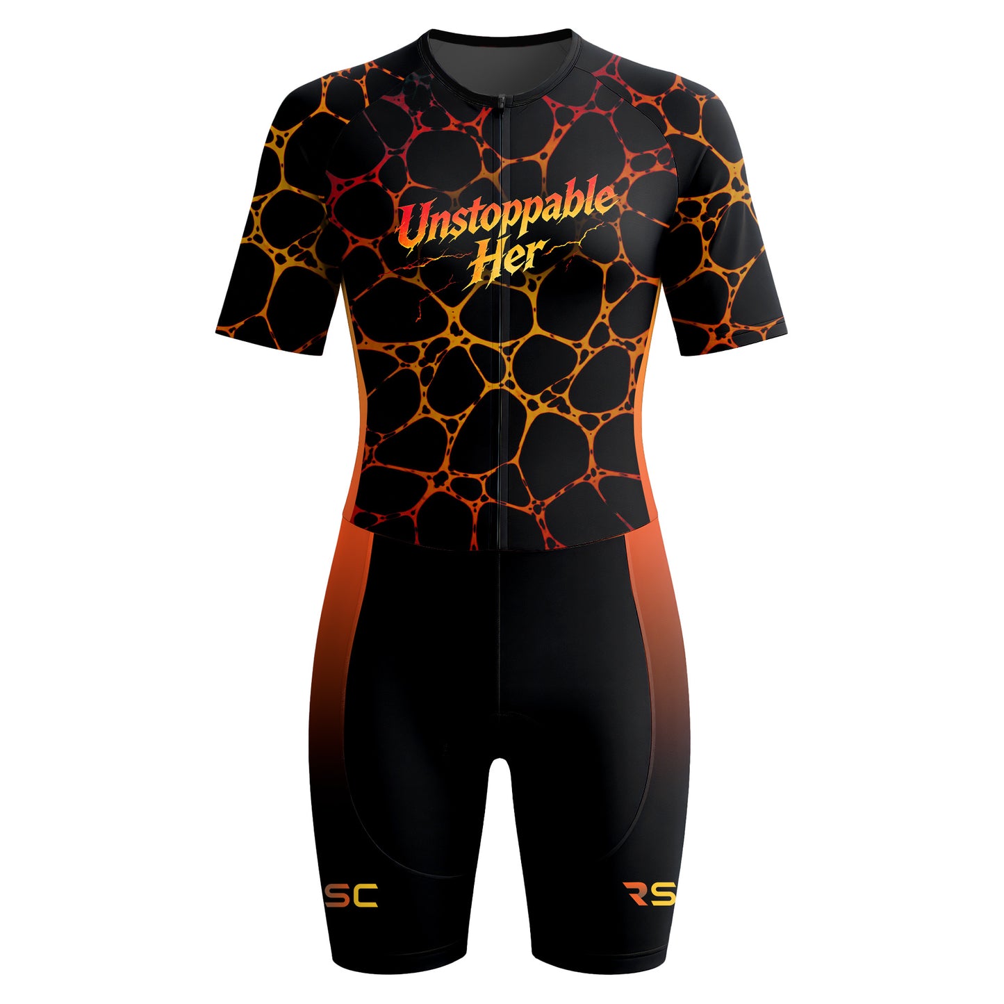 Unstoppable Her Women's Short Sleeve Triathlon Suit
