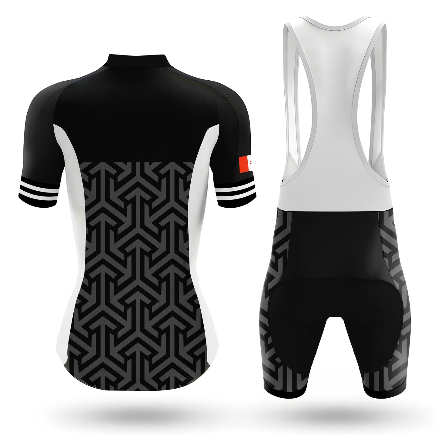 Ensemble de cyclisme à manches courtes pour femme Brooms