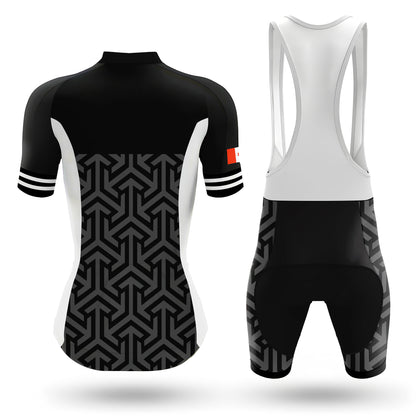 Ensemble de cyclisme à manches courtes pour femme Brooms