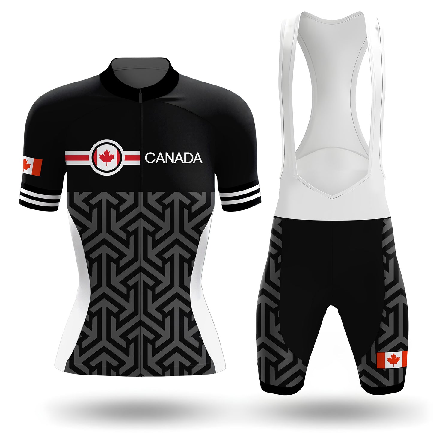 Ensemble de cyclisme à manches courtes pour femme Brooms