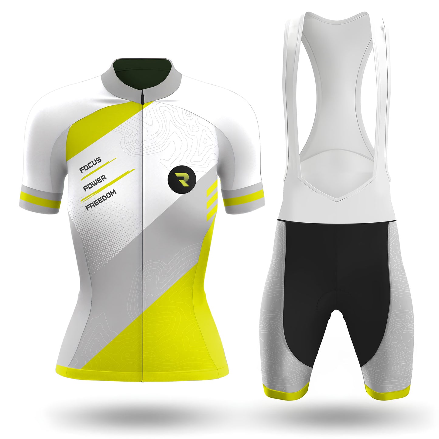 Contour Lime Women's Short Sleeve Cycling Kit
