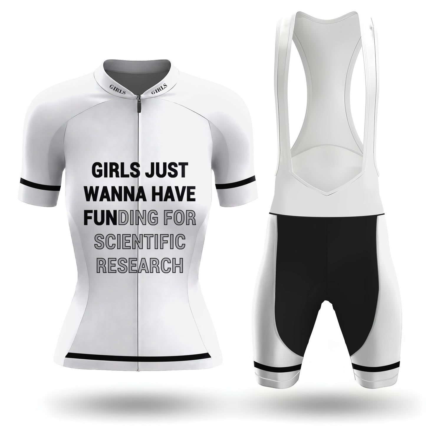 Girls Just Wanna Have Fun Women's Short Sleeve Cycling Kit