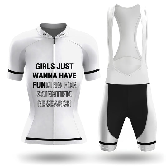 Girls Just Wanna Have Fun Women's Short Sleeve Cycling Kit