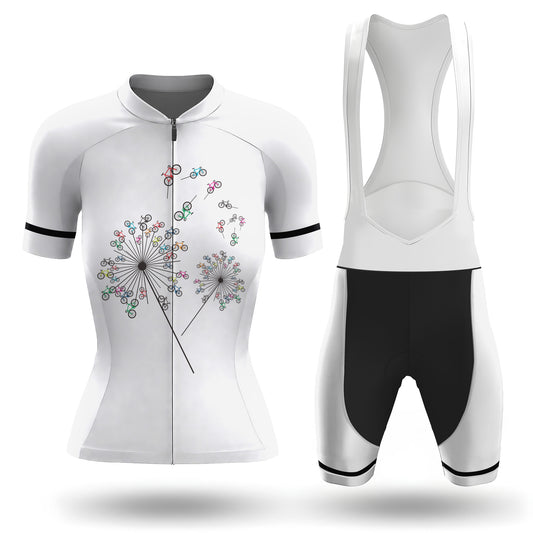 Completo da ciclismo da donna a maniche corte Dandelion