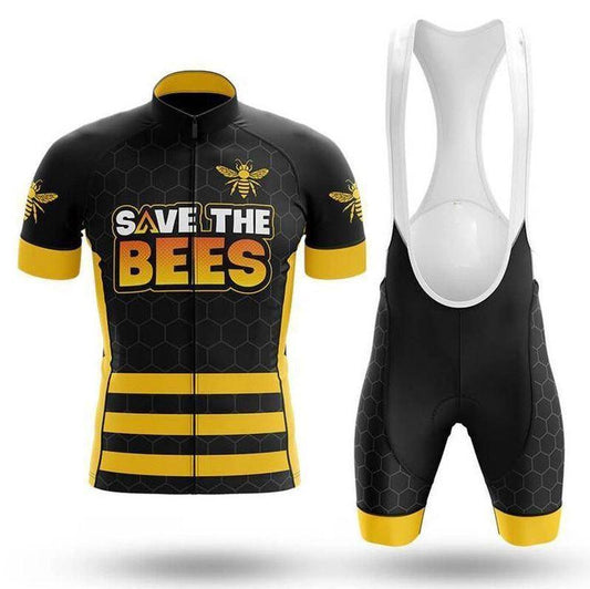 Save The Bees Men's Short Sleeve Cycling Kit | Rsscsports