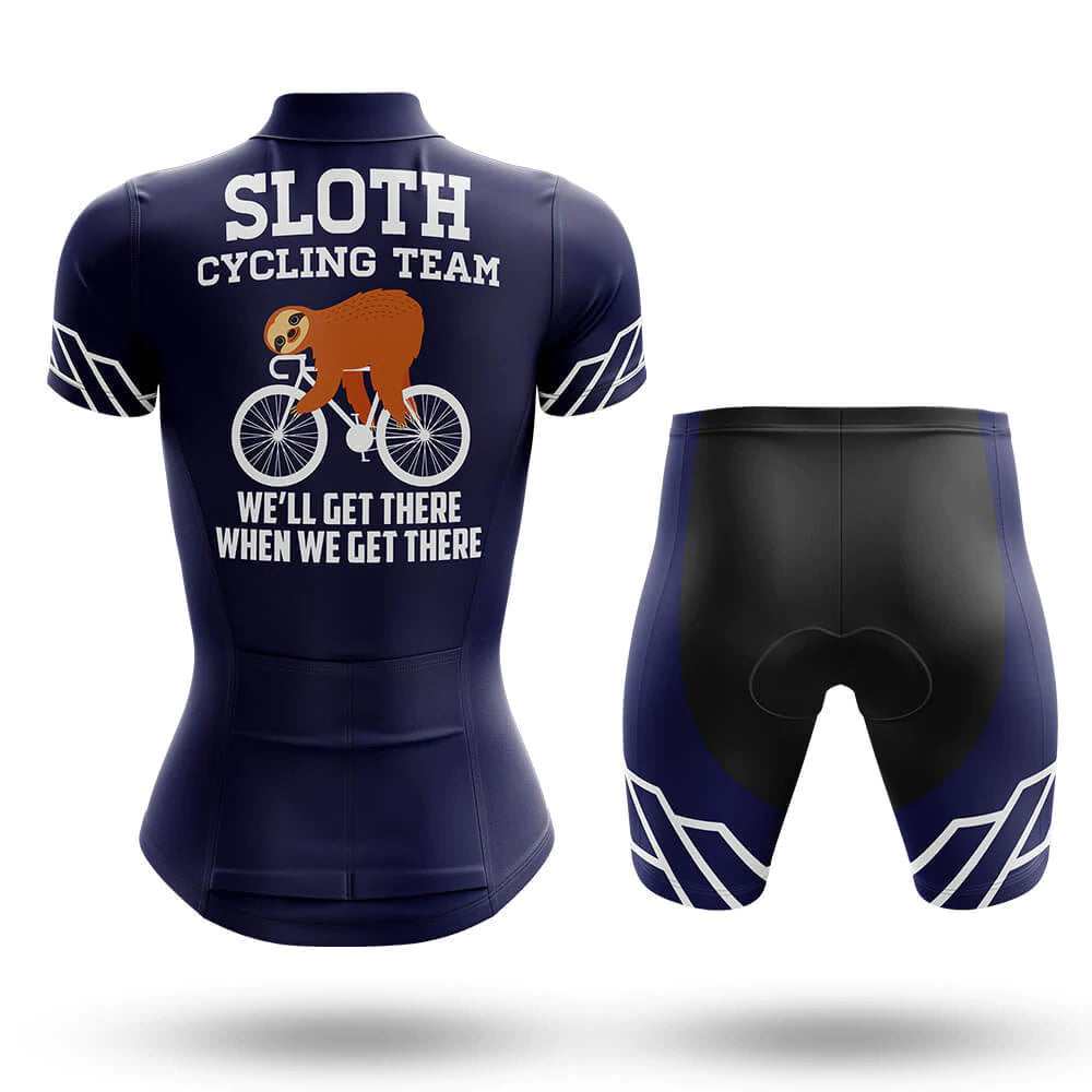 Sloth Cycling Team Women's Short Sleeve Cycling Kit