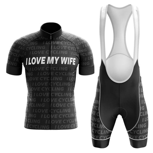 I Love My Wife Men's Short Sleeve Cycling Kit | Rsscsports