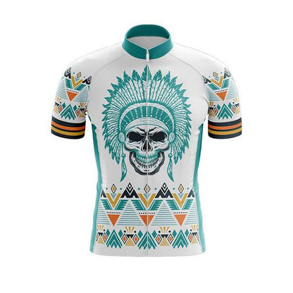 Skull Men's Short Sleeve Cycling Kit