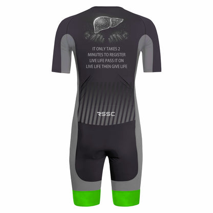 Organ Donation Saves Lives Men's Triathlon Suit