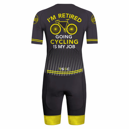 I'm Retired Men's Triathlon Suit