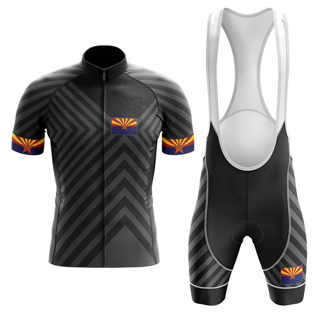 Arizona Black Men's Short Sleeve Cycling Kit | Rsscsports