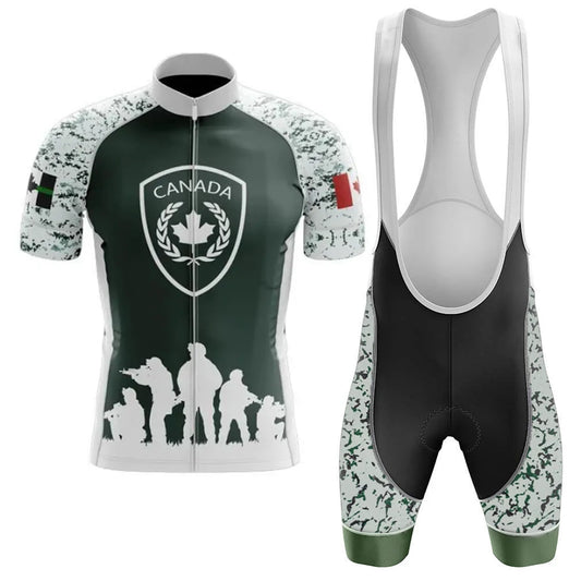 Canada Army Men's Short Sleeve Cycling Kit | Rsscsports