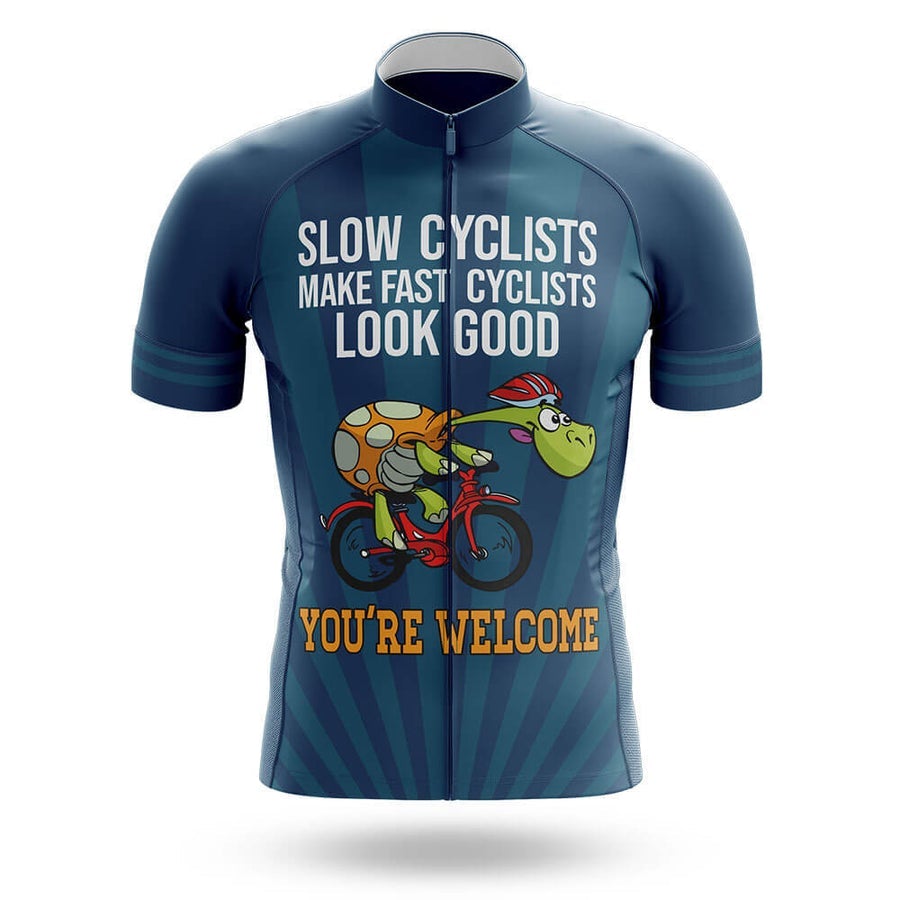 Slow Cyclist Men's Short Sleeve Cycling Kit | Rsscsports