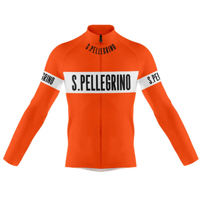 San Pellegrino Retro Men's Long Sleeve Cycling Kit