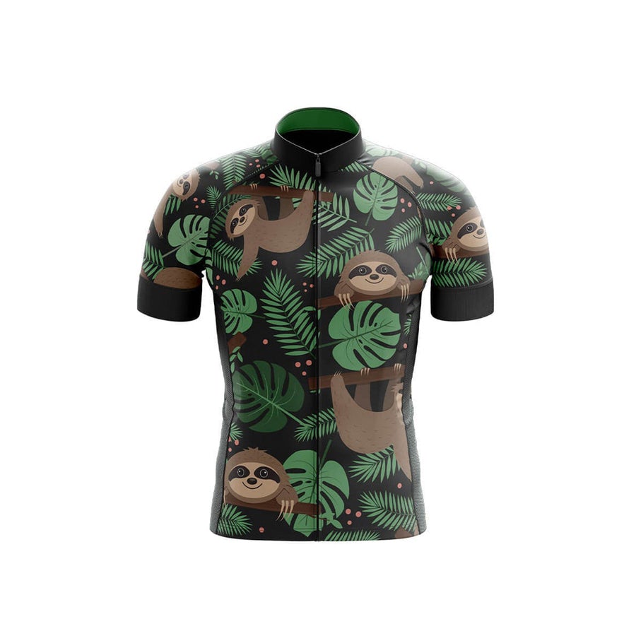 Sloth Lover Men's Short Sleeve Cycling Kit | Rsscsports