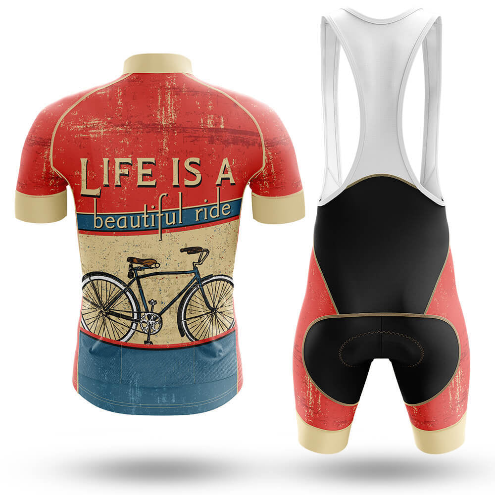 Life Is A Beautiful Ride Men's Cycling Kit | Rsscsports