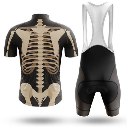 Retro Skeleton Men's Short Sleeve Cycling Kit | Rsscsports