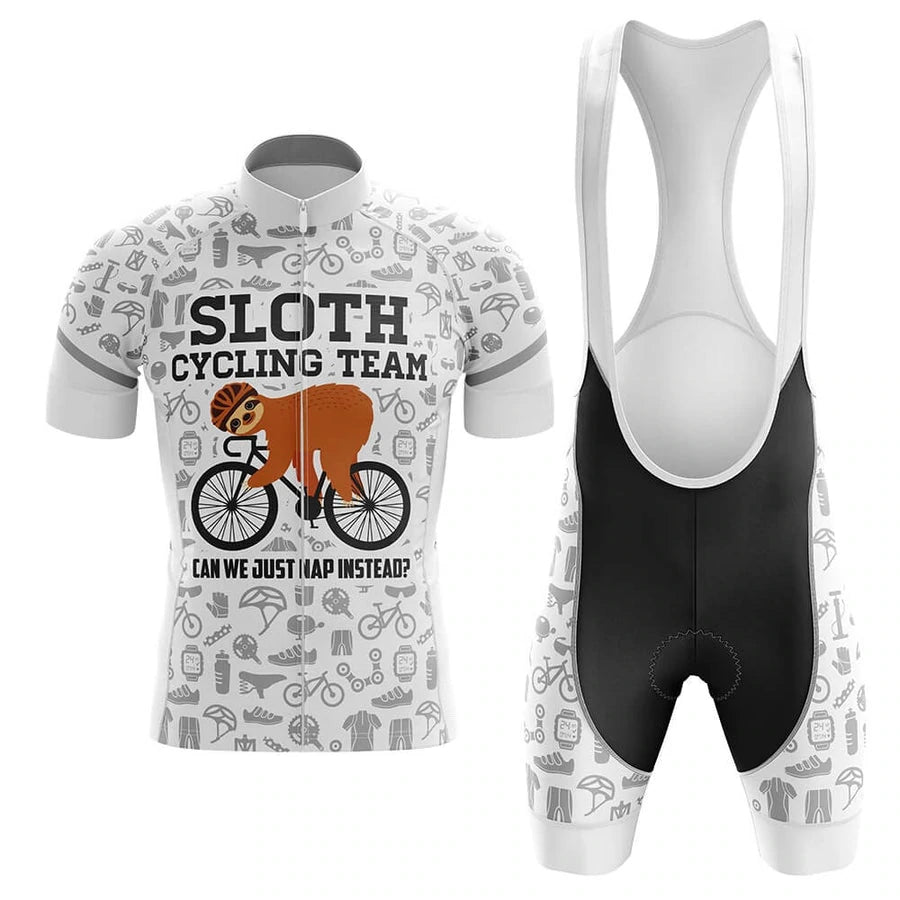 Sloth Cycling Team Men's Short Sleeve Cycling Kit | Rsscsports