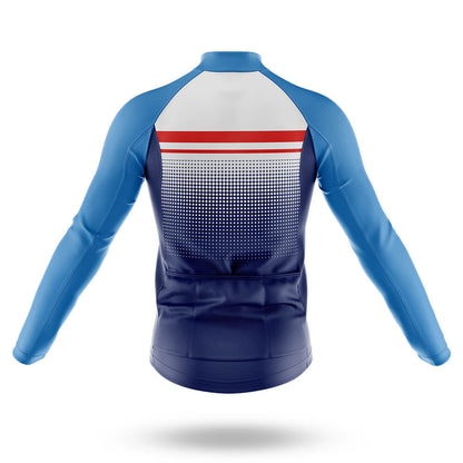 Blue Red Men's Cycling Kit | Rsscsports