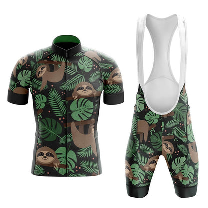 Sloth Lover Men's Short Sleeve Cycling Kit | Rsscsports