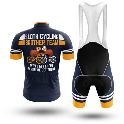 Sloth Cycling Brother Team Men's Short Sleeve Cycling Kit | Rsscsports