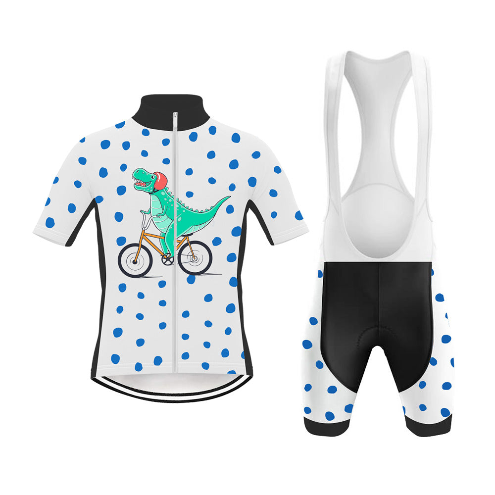 Riding Dinosaur Kid's Cycling Kit