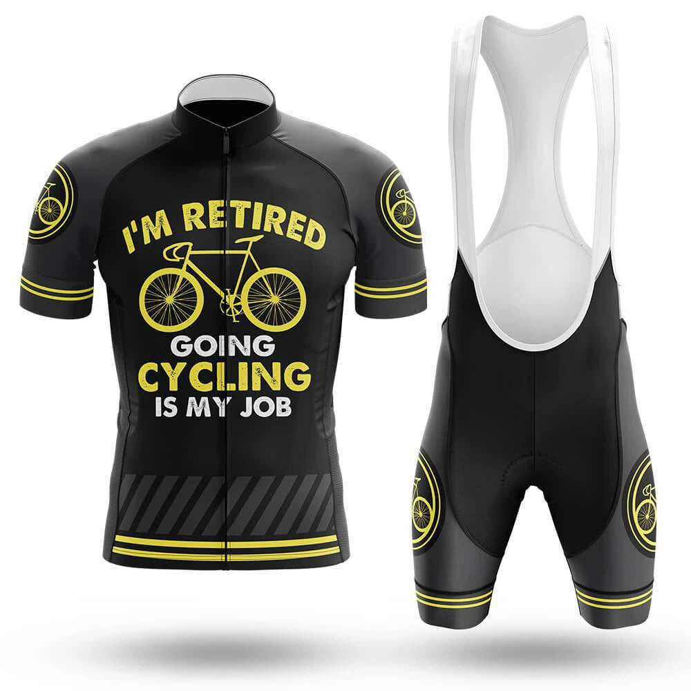 I'm Retired Men's Short Sleeve Cycling Kit | Rsscsports