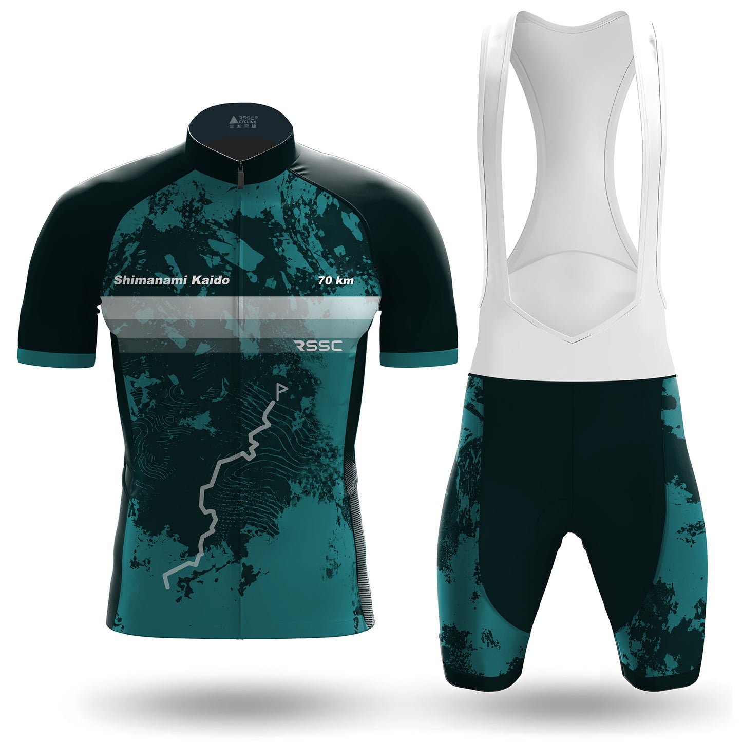 Shimanami Kaido Men's Short Sleeve Cycling Kit