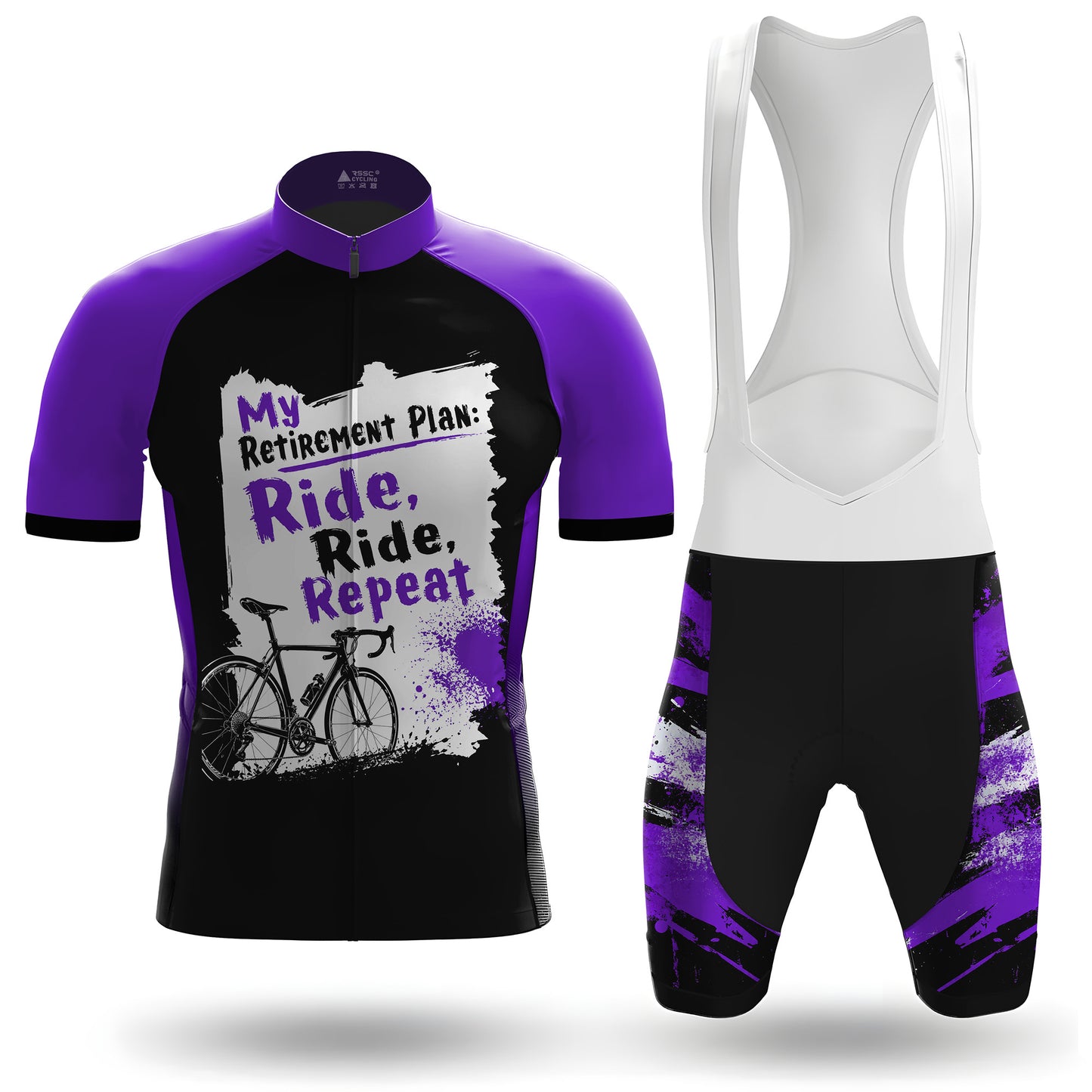 My Retirement Plan Men's Short Sleeve Cycling Kit