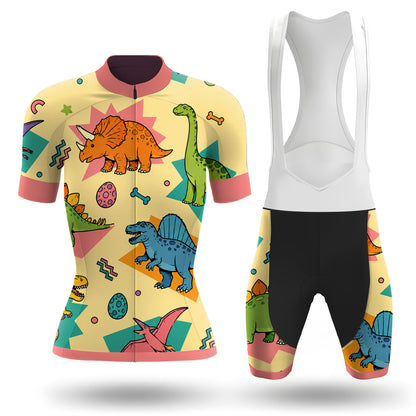 Ensemble de cyclisme à manches courtes pour femme Brooms