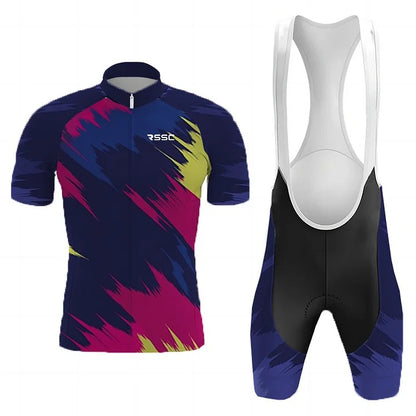 Gradient Color Men's Cycling Kit