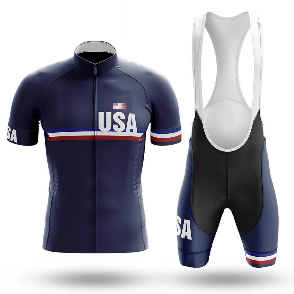 USA Men's Short Sleeve Cycling Kit | Rsscsports