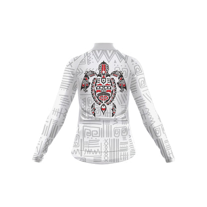Haida Native Turtle Women's Long Sleeve Cycling Kit
