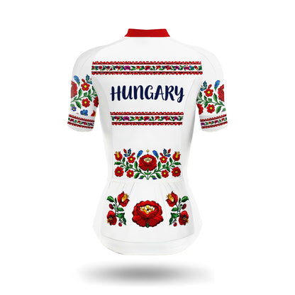 Hungary Women's Short Sleeve Cycling Kit