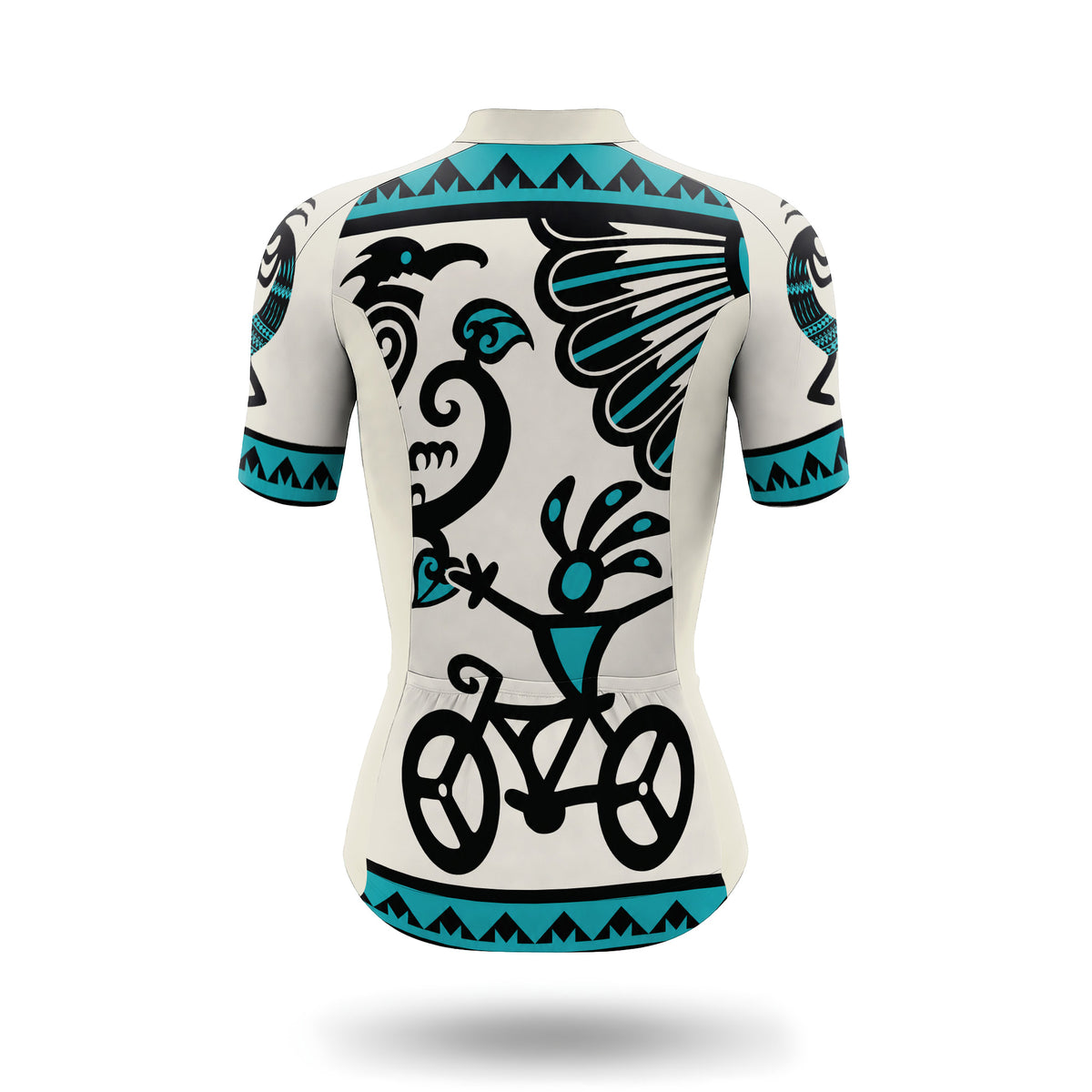Radsport-Set mit kurzen Ärmeln für Damen „Kokopelli“