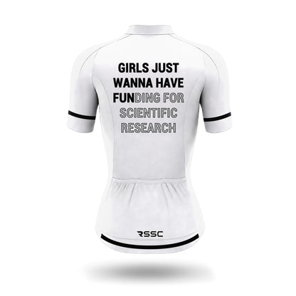 Girls Just Wanna Have Fun Women's Short Sleeve Cycling Kit