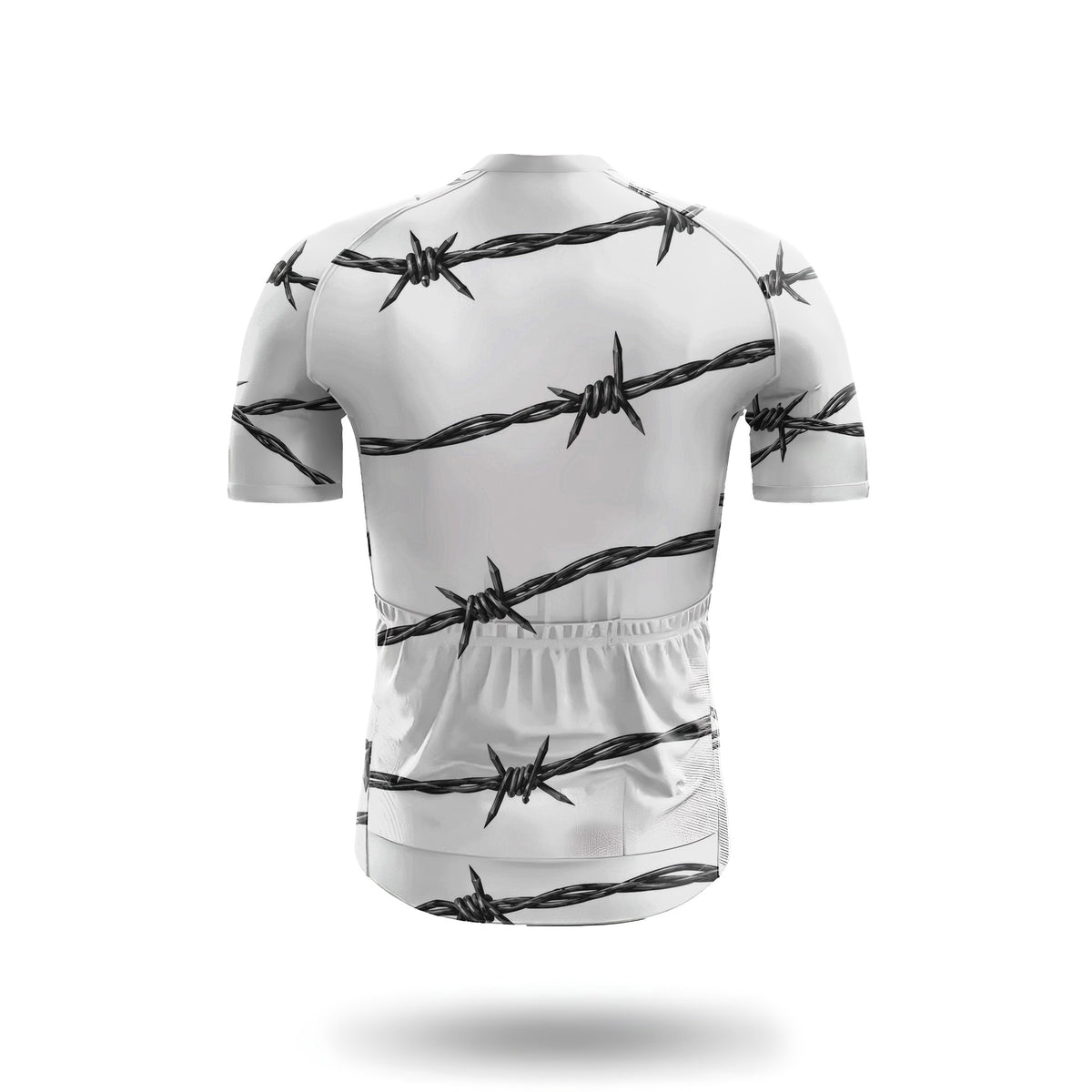Kurzarm-Radtrikot für Herren „Belgian Surrealismus“