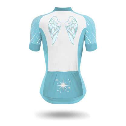 Angel Wing Women's Short Sleeve Cycling Kit