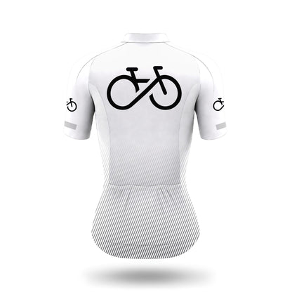 Completo da ciclismo Bike Forever da donna a maniche corte