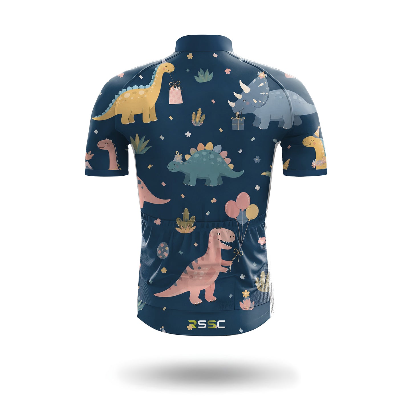 Dinosaur Pattern Men's Cycling Kit