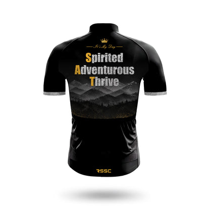 MY RIDE SATURDAY Men's Short Sleeve Cycling Kit