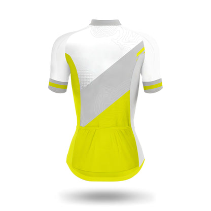 Contour Lime Women's Short Sleeve Cycling Kit