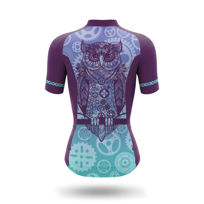 Completo da ciclismo da donna a maniche corte Owl