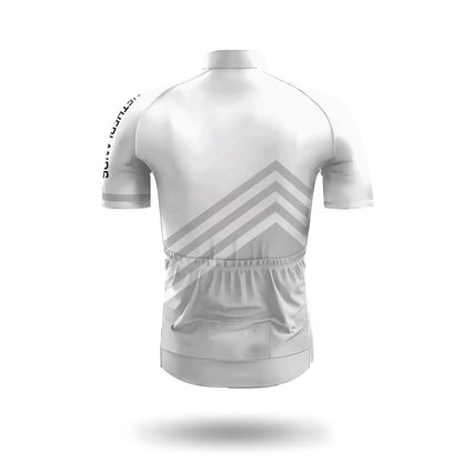 Netherlands White Men's Short Sleeve Cycling Kit