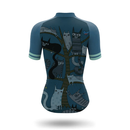 Completo da ciclismo da donna a maniche corte Cat Casual