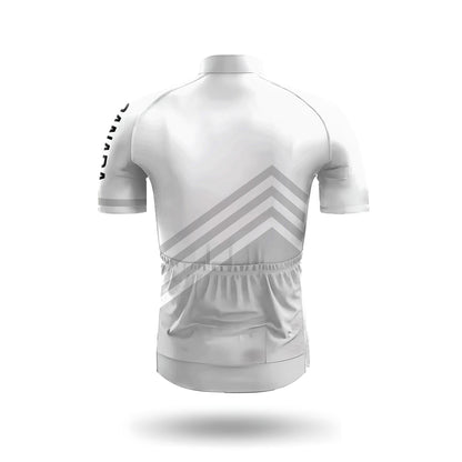 Canada White Men's Short Sleeve Cycling Kit