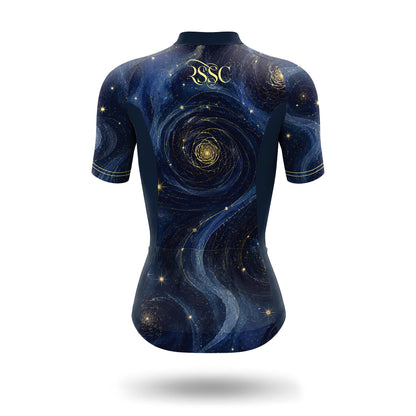 Conjunto de ciclismo de manga corta para mujer Stellar Galaxy