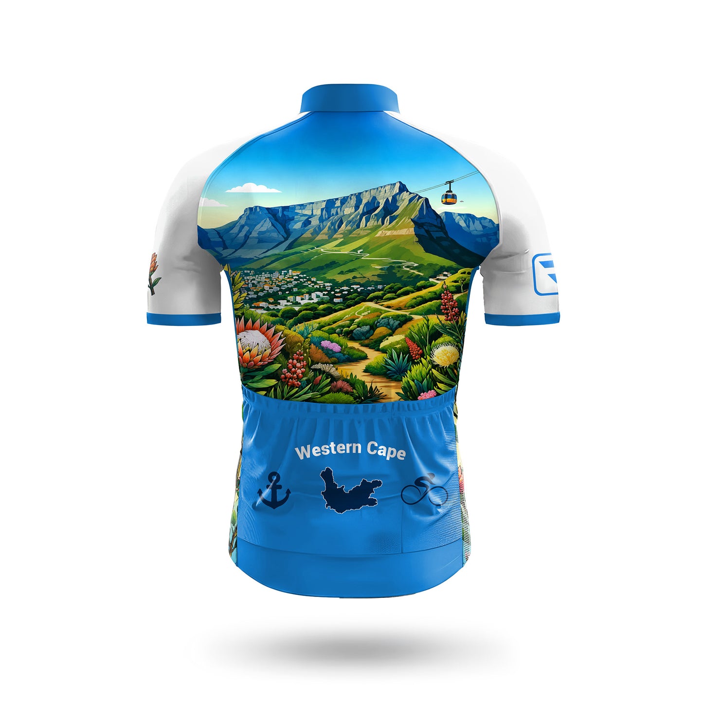 Cape Town Men's Short Sleeve Cycling Kit